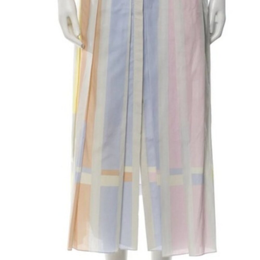 AKRIS STRIPED MIDI Dress US12 F44 IT48 - Picture 6 of 6